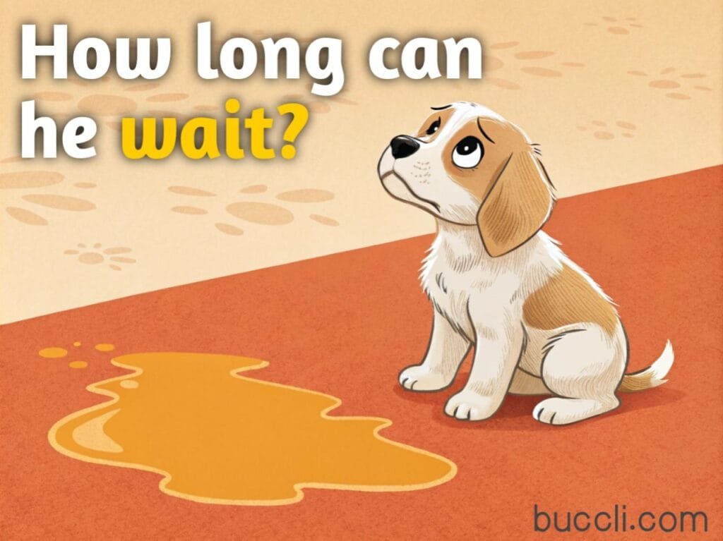 How long can dogs hold their pee