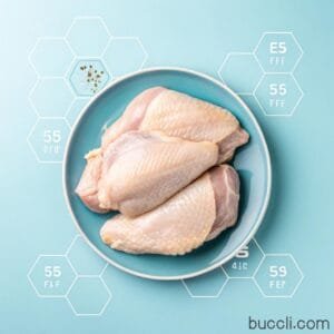 Raw chicken